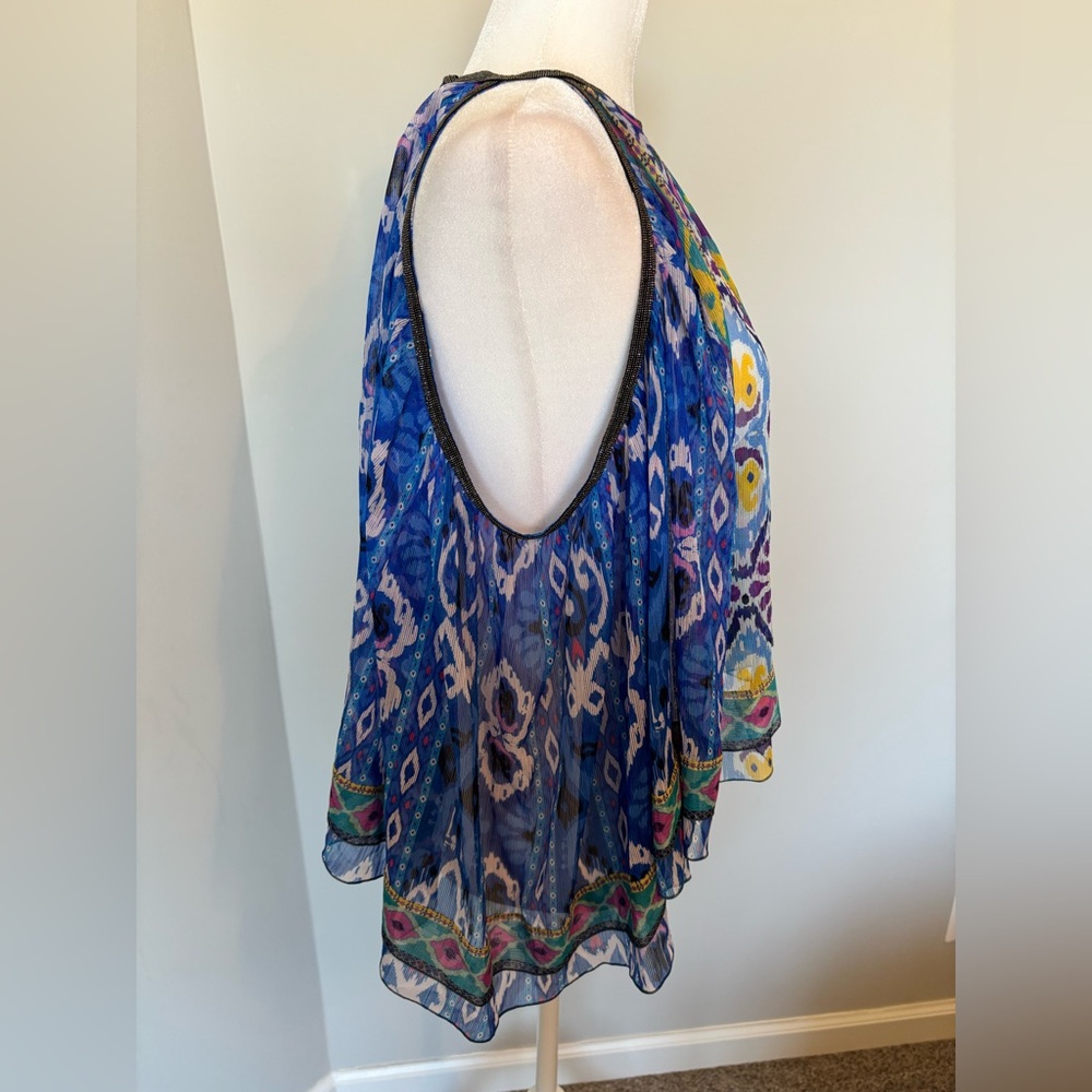 🆕 ZARA Printed Halter-neck Top - Picture 4 of 8